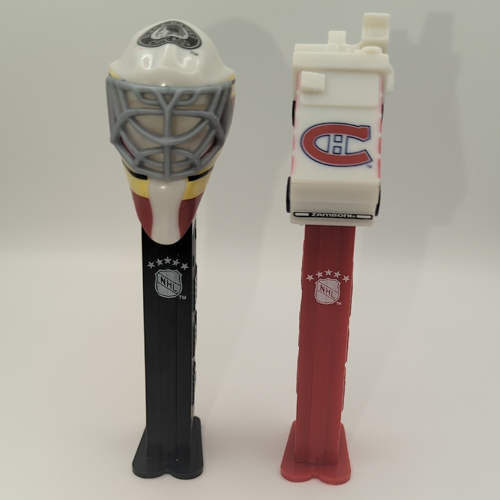 NHL Chicago Blackhawks Zamboni Pez Dispenser Set